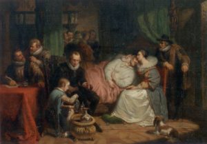 открытка с репродукцией картины (Нидерланды)